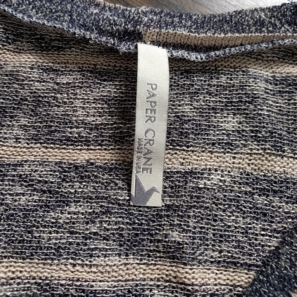 Baggy striped cardigan - Picture 2 of 4